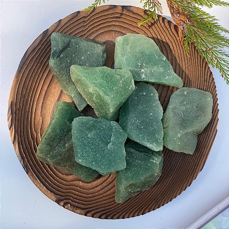 Quartzo Verde Bruto – Saúde e Conexão com a Natureza