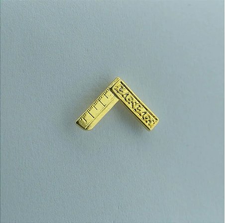Pin Mini Joia Venerável Dourado