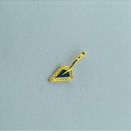 Pin Trolha Trabalhada Azul