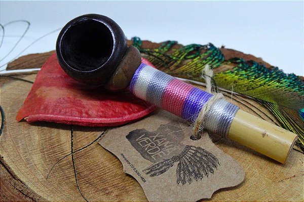CACHIMBO BAMBU PERUANO Lilás pequeno