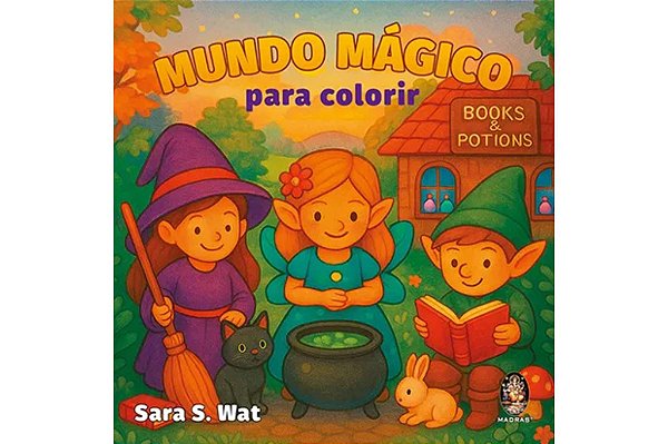 MUNDO MÁGICO PARA COLORIR
