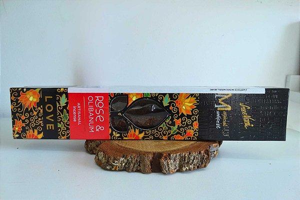 Incenso Artesanal Rose & Olibanum (Rosa e Olíbano) - Manifest