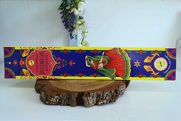 Incenso Sree Vani Indian Heritage - Dragonblood (Sangue de Dragão)