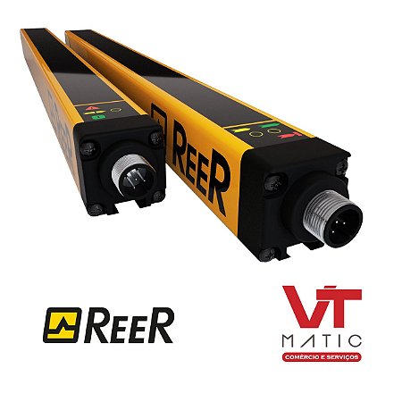 Cortina de Luz de Segurança REER EAOS4 153 A MAO 160 MM X 12M AUTOMÁTICA