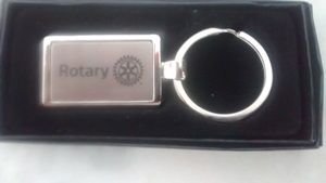 CHAVEIRO ARGOLA GRAVADO ROTARY