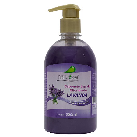 6 UNIDADES SABONETE LÍQUIDO LAVANDA 500 ML