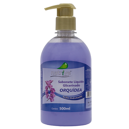 6 UNIDADES SABONETE LÍQUIDO ORQUIDEA 500 ML