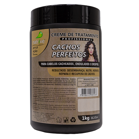 6 UNIDADES CREME TRATAMENTO CACHOS PERFEITOS 1 KG