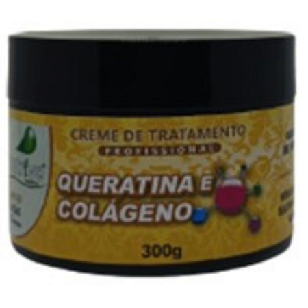6 UNIDADES CREME TRATAMENTO QUERATINA E COLÁGENO 300 G