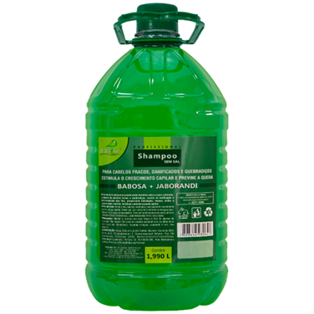 4 UNIDADES SHAMPOO BADOSA + JABORANDI 1,990L