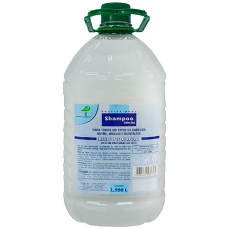 4 UNIDADES SHAMPOO LEITE DE CABRA 1,990L