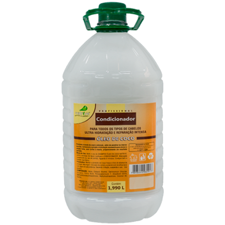 4 UNIDADES CONDICIONADOR ÓLEO DE COCO 1,990 L