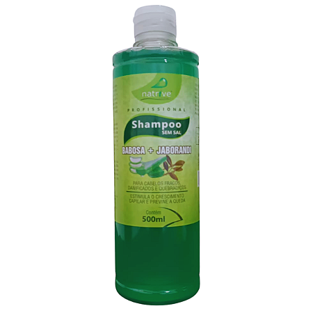 12 UNIDADES SHAMPOO BABOSA E JABORANDI 500 ML