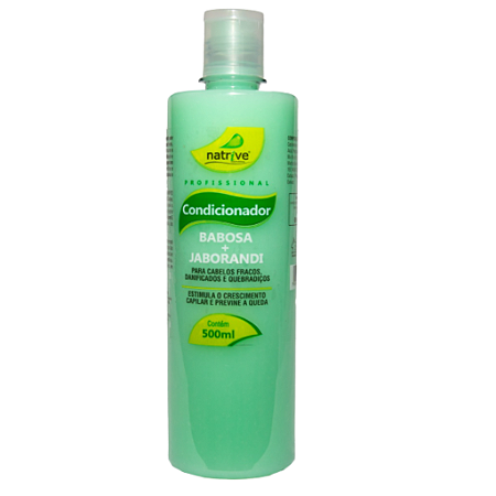 12 UNIDADES CONDICIONADOR BABOSA E JABORANDI 500 ML