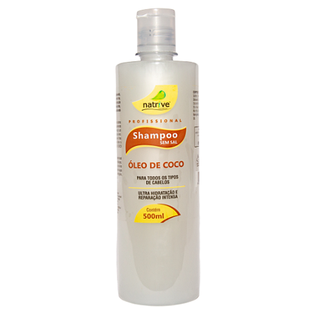 12 UNIDADES SHAMPOO OLEO DE COCO 500 ML