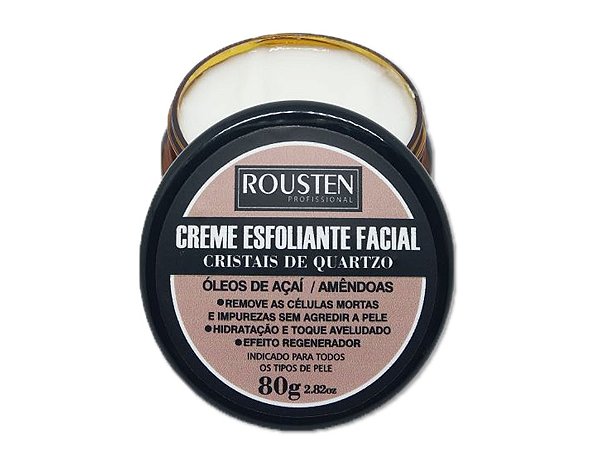 2 UNIDADES CREME ESFOLIANTE FACIAL 80 GR