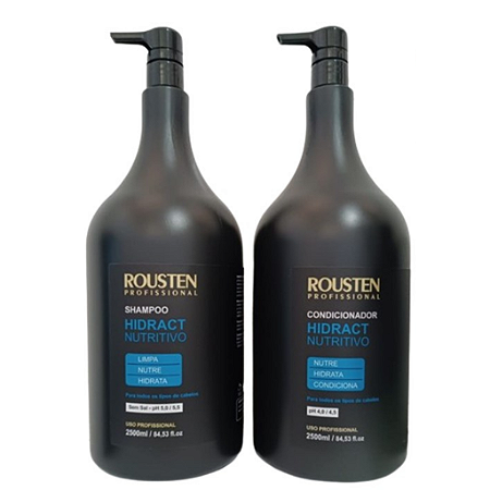 KIT SHAMPOO + CONDICIONADOR NUTRITIVO LAVATÓRIO 2,5 L