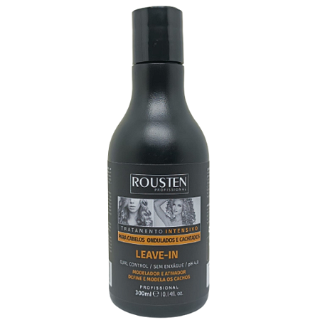 2 UNIDADES LEAVE - IN ATIVADOR E MODELADOR CABELOS CACHEADOS, ONDULADOS E CRESPOS 300 ML