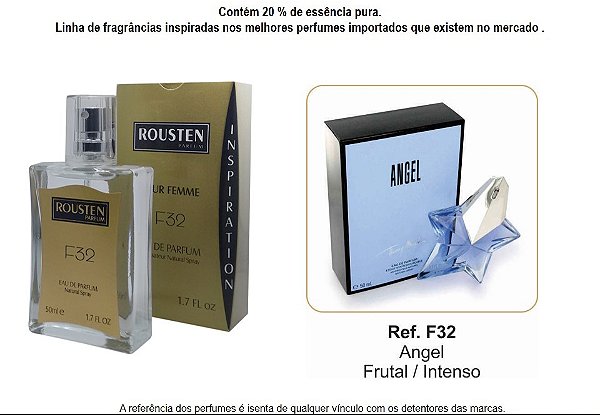 PERFUME F32 FEMININO INSPIRAÇÃO ANGEL
