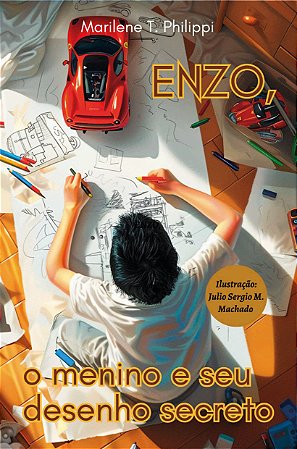 LIVRO - ENZO  - O MENINO E O SEU DESENHO SECRETO