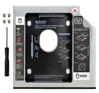 Adaptador Hdd Caddy 12,7Mm