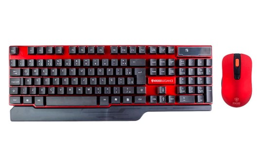Teclado E Mouse Sem Fio Kross Ke-Km553v1