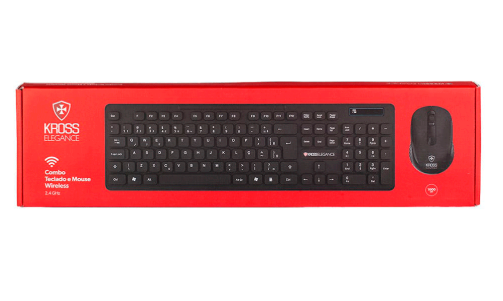 Teclado E Mouse Sem Fio Kross Km558v1