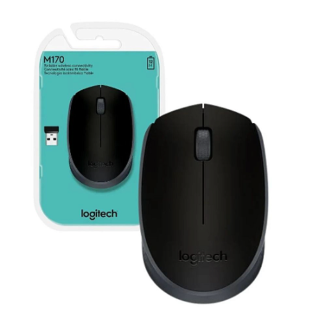 Mouse S/Fio Logitech M170 Preto Ii
