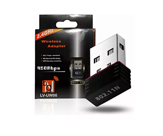 Mini Adaptador Wifi 950Mbps