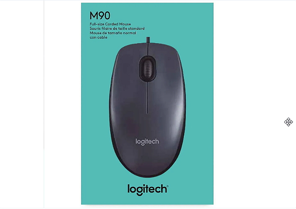Mouse Logitech M90 Preto