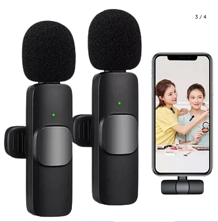 Microphone/Lapela Ljm-K9-Tc02 - Tipo C