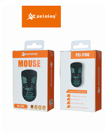 Mouse Usb Pei-Jt06 Rgb