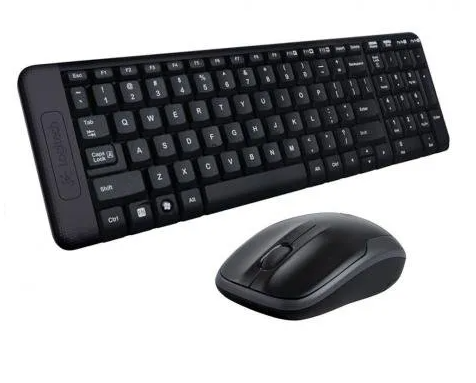 Teclado E Mouse Sem Fio Logitech Mk220