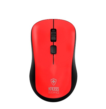Mouse Kross S/Fio Ke-M218 Vermelho