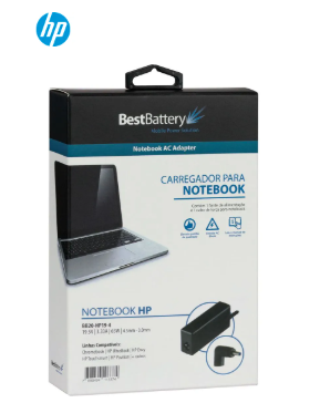 Fonte Not Hp Pavilion 19.5V 3.33A Pino Azul