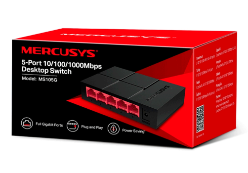 Switch Mercusys 5 Portas Ms105g