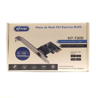Placa De Rede Mini Pci-E Gigabit Knup Kp-T90