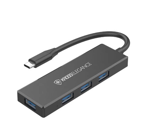 Adaptador Kross Usb-C X 4-Usb3.0