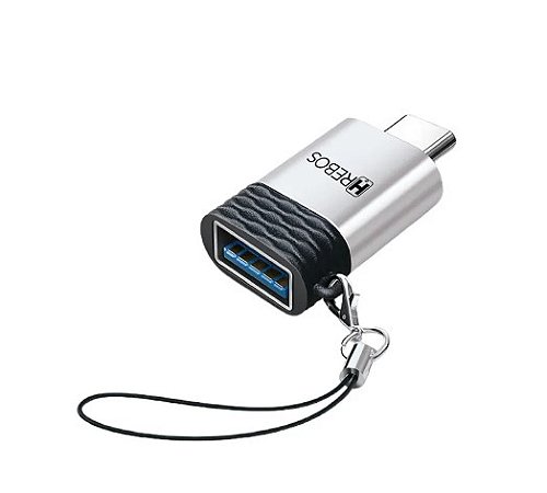 Adaptador Otg Hrebos Ad-208 Usb-C/Usb-A F 2