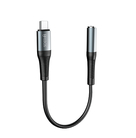 Adaptador Hrebos Ad-015 Usb-C / P2