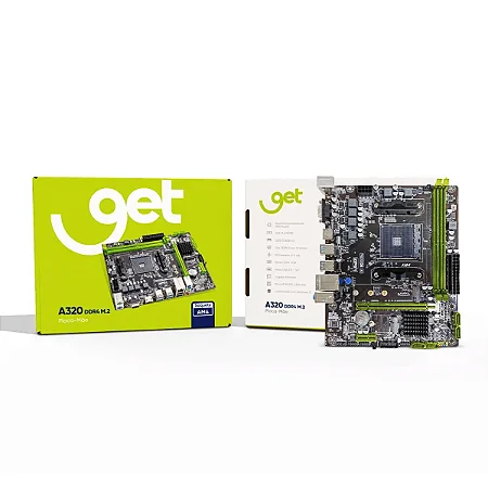 Placa A320-M Pro Am4 Ddr4 Nvme Get