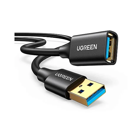 Cabo Ugreen Usb-A M 3.0/Usb-A F Us129 2M