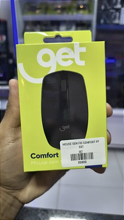 Mouse Sem Fio Comfort Pt Get
