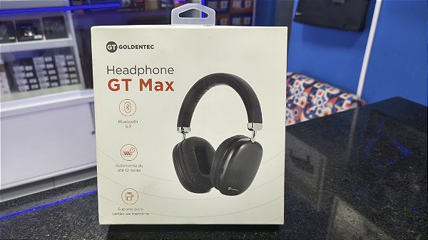 Headphone Bt Gt Max Preto
