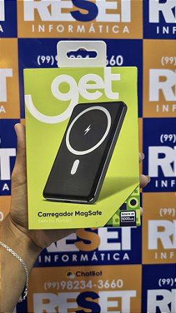 Carregador Portatil Magsafe 5000Mah Pt Get