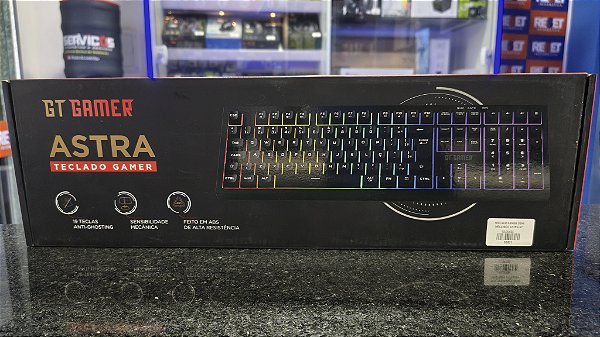 Teclado Gamer Semi Mecanico Astra Gt