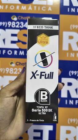 Tinta X-Full L544 Corante Black 70Ml Ultra