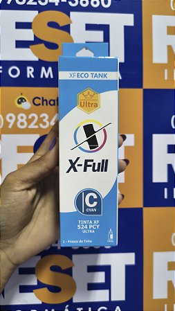 Tinta X-Full T524 Pigmentada Cyan 70Ml Ultra