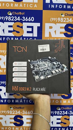 Placa Mae H61 M S1155 Ddr3 Tcn