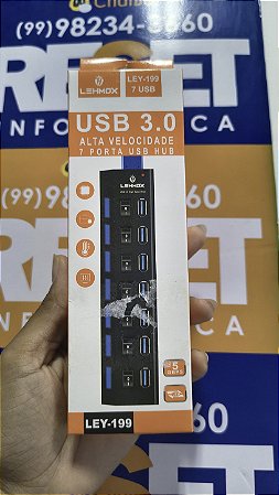 Hub 7 Usb 3.0 Ley-199